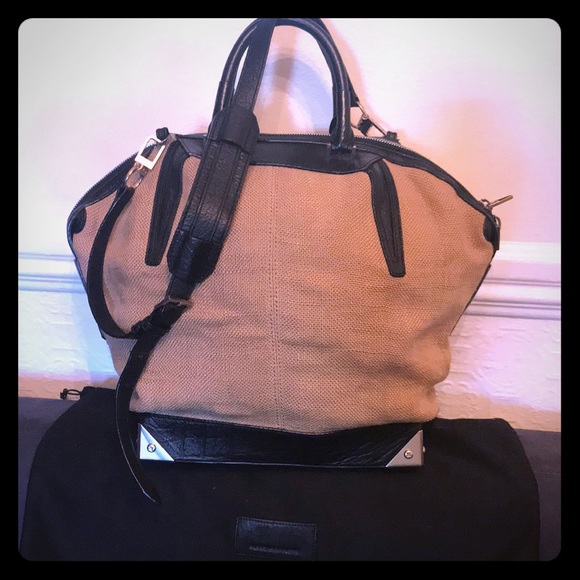 🖤Alexander Wang Emile Burlap Linen Purse🖤 - Picture 3 of 8